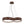 Violin Style 5CCT Dimmable LED Walnut Grain Pendant Light