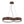 Violin Style 5CCT Dimmable LED Walnut Grain Pendant Light