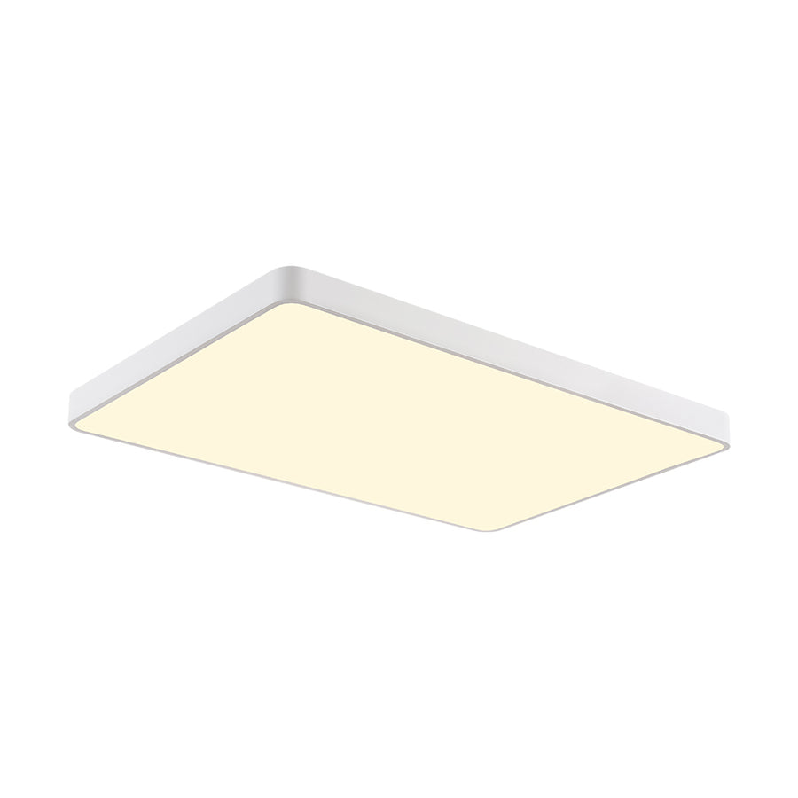 Minimalist Dimmable LED Rectangle Flush Mount Ceiling Light