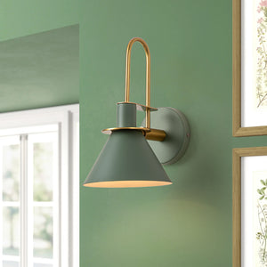 Single Cone Mid-century Wall Light Wall Sconce