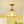 LightFixturesUSA-1-Light Amber Ribbed Glass Round Semi Flush Mount-Ceiling Light-Amber Glass-