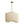 LightFixturesUSA - 1 - Light Beige Woven Thread Wavy Drum Cage Chandelier - Chandelier - Beige - 