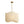 LightFixturesUSA - 1 - Light Beige Woven Thread Wavy Drum Cage Chandelier - Chandelier - Beige - 