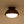 LightFixturesUSA - 1 - Light Black Dome Frosted Glass Shade Semi Flush Mount - Ceiling Light - Black - 