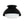 LightFixturesUSA - 1 - Light Black Dome Frosted Glass Shade Semi Flush Mount - Ceiling Light - Black - 