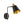 LightFixturesUSA - 1 - Light Black Gold 90 - Degree Adjustable Cone Wall Lamp - Wall Sconce - 1 Pack - 
