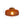 LightFixturesUSA - 1 - Light Caramel Amber Ribbed Glass Round Semi Flush Mount - Ceiling Light - 18.8 in. - 