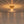 LightFixturesUSA-1-Light Caramel Amber Ribbed Glass Round Semi Flush Mount-Ceiling Light-Amber Glass-