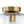 LightFixturesUSA-1-Light Caramel Amber Ribbed Glass Round Semi Flush Mount-Ceiling Light-Amber Glass-