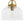 LightFixturesUSA - 1 - Light Clear Glass Dome Shade Semi Flush Mount - Ceiling Light - Brass - 