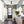 LightFixturesUSA - 1 - Light Clear Glass Dome Shade Semi Flush Mount - Ceiling Light - Brass - 