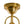 LightFixturesUSA - 1 - Light Clear Glass Dome Shade Semi Flush Mount - Ceiling Light - Brass - 