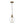 LightFixturesUSA - 1 - Light Corded Seeded Glass Globe Kitchen Pendant Light - Pendant Light - Brass - 