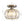 LightFixturesUSA-1-Light Dazzled Crystal Round Mini Cage Chrome Semi Flush Mount-Ceiling Light-1 Pack-