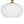 LightFixturesUSA-1-Light Frosted Ribbed Glass Round Scalloped Semi Flush Mount-Ceiling Light-9.4 in-