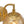 LightFixturesUSA-1-Light Goose Arm Amber Ribbed Glass Globe Wall Sconce-Wall Sconce-1 Pack-