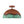 LightFixturesUSA-1-Light Industrial Copper Patina Metal Dome Semi Flush Mount-Ceiling Light-15 in-