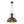 LightFixturesUSA-1-Light Industrial Dome Pendant Light-Pendant Light-Rusty-