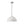 LightFixturesUSA - 1 - Light Industrial Limestone Style Metal Dome Pendant - Pendant Light - 13.7 in - 