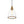 LightFixturesUSA - 1 - Light Seeded Glass Bell Dome Kitchen Pendant Light - Pendant Light - Brass - 