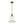 LightFixturesUSA - 1 - Light Seeded Glass Bell Dome Kitchen Pendant Light - Pendant Light - Brass - 