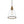 LightFixturesUSA - 1 - Light Seeded Glass Bell Dome Kitchen Pendant Light - Pendant Light - Brass - 