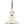 LightFixturesUSA - 1 - Light Shabby Chic Distressed Beige Metal Dome Pendant - Pendant Light - Black - 