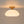 LightFixturesUSA - 1 - Light Shine Opal Glass Round Scalloped Pleated Semi Flush - Ceiling Light - 11.8 in - 
