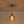LightFixturesUSA-1-Light Smoked Grey Tinted Glass Bell Kitchen Pendant-Pendant Light-Black-
