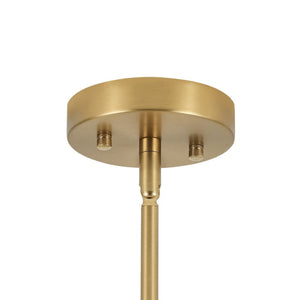 LightFixturesUSA-10-Light Brass Opal Glass Globe Round Sputnik Chandelier-Chandelier-35 in-