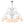 LightFixturesUSA-10-Light Frosted Glass Globe Bubble Chandelier-Chandelier-Chrome-