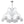 Load image into Gallery viewer, LightFixturesUSA-10-Light Frosted Glass Globe Bubble Chandelier-Chandelier-Chrome-
