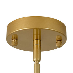 LightFixturesUSA - 10 - Light Opal Glass Globe Bubble Sputnik Branch Chandelier - Chandelier - Brass - 