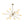 Load image into Gallery viewer, LightFixturesUSA - 12 - Light Brass Firework Opal Glass Globe Sputnik Chandelier - Chandelier - Brass - 
