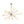 Load image into Gallery viewer, LightFixturesUSA - 12 - Light Brass Firework Opal Glass Globe Sputnik Chandelier - Chandelier - Brass - 
