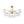 LightFixturesUSA - 12 - Light Brass Tiered Opal Glass Bubble Semi Flush Chandelier - Chandelier - Brass (Exclusive Offer) - 