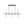 LightFixturesUSA - 12 - Light Sputnik Glass Globe Bubble Linear Island Chandelier - Chandelier - Black (Exclusive Offer) - 