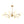LightFixturesUSA - 15 - Light Opal Glass Globe Bubble Sputnik Branch Chandelier - Chandelier - Brass - 