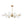 LightFixturesUSA - 15 - Light Opal Glass Globe Bubble Sputnik Branch Chandelier - Chandelier - Brass - 
