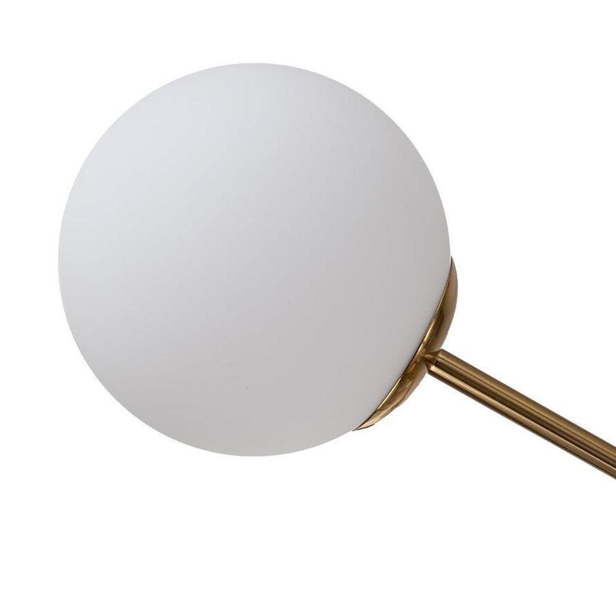 LightFixturesUSA-16-Light Frosted Glass Globe Bubble Sputnik Chandelier-Chandelier-Black-