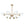 LightFixturesUSA-16-Light Frosted Glass Globe Bubble Sputnik Chandelier-Chandelier-Black-
