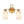 LightFixturesUSA-2-Light Frosted Glass Cylinder Looped Arm Vanity Wall Sconce-Wall Sconce-Brass-