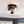 LightFixturesUSA - 2 - light Hammered Glass Flush Mount Ceiling Light - Ceiling Light - 2 - Lt - Black