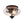 Load image into Gallery viewer, LightFixturesUSA - 2 - light Hammered Glass Flush Mount Ceiling Light - Ceiling Light - 2 - Lt - Oil - Rubbed Bronze
