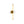 Load image into Gallery viewer, LightFixturesUSA - 2 - Light Ribbed Opal Glass Linear LED Vanity Wall Sconce - Wall Sconce - Brass - 
