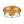 LightFixturesUSA - 2 - Light Seeded Glass Round Flush Mount Ceiling Light - Ceiling Light - Brass - 