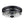 LightFixturesUSA - 2 - Light Water Glass Round Flush Mount Ceiling Light - Ceiling Light - Oil Rubbed Bronze - 