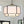 LightFixturesUSA - 2 - Tier Large White Fabric Drum Cage Chandelier - Chandelier - 28 in - 