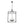 LightFixturesUSA-21.7“ French Manor Black Candle Square Lantern Entry Chandelier-Chandelier-21.7 in-