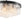 LightFixturesUSA-23.6” Tiered Hammered Water Glass Round Semi Flush Mount Chandelier-Chandelier-Black-